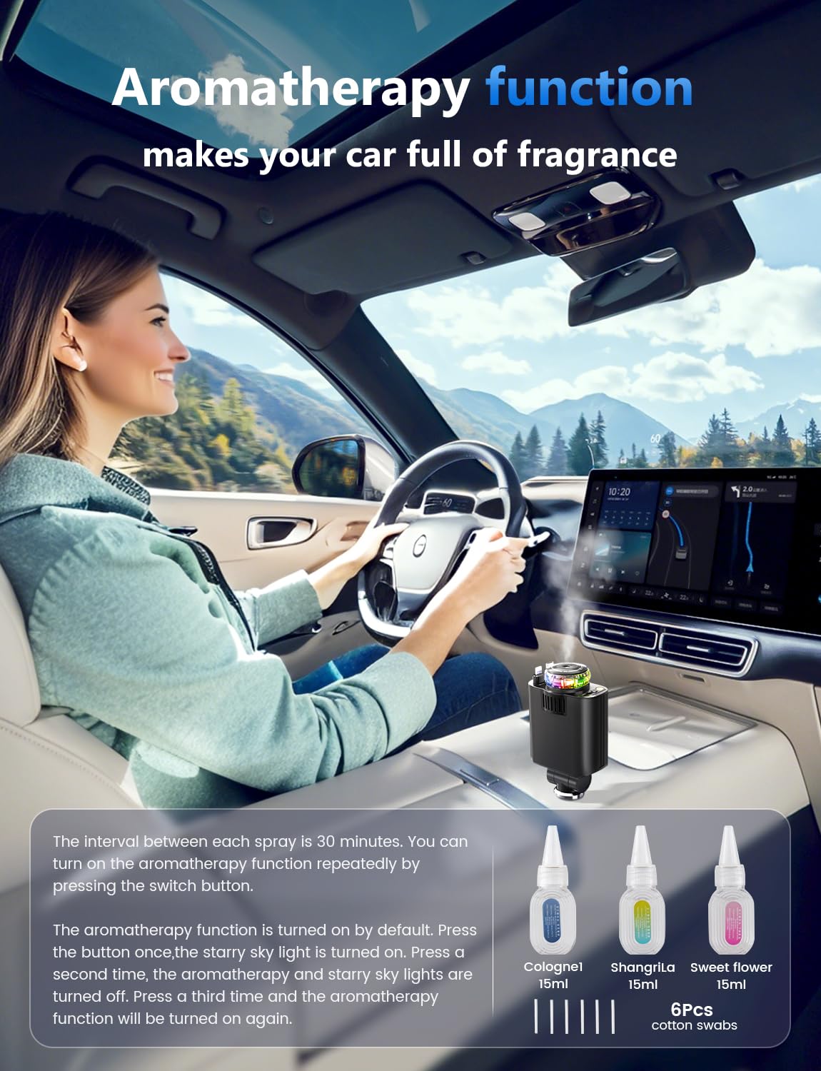 Starlight Retractable Car Charger