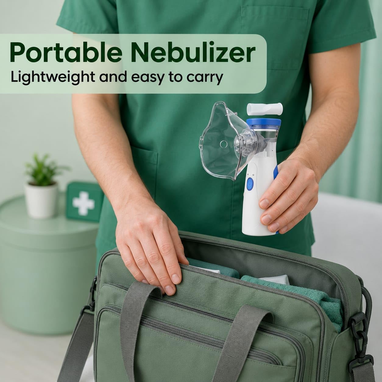 Portable Mesh Nebulizer for Kids & Adults
